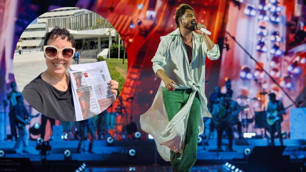 Manuel Carrasco invita a pacientes de oncología del Hospital Macarena a sus conciertos en La Cartuja
