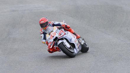 Entrenamientos libres para el GP de España de motociclismo en Jerez