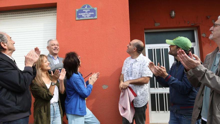 Vidal Bolaño ya tiene su calle efímera en Cans