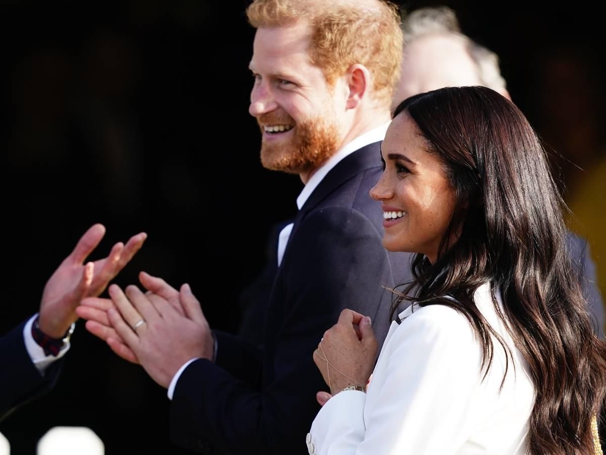 Meghan Markle y el príncipe Harry en los Invictus Games