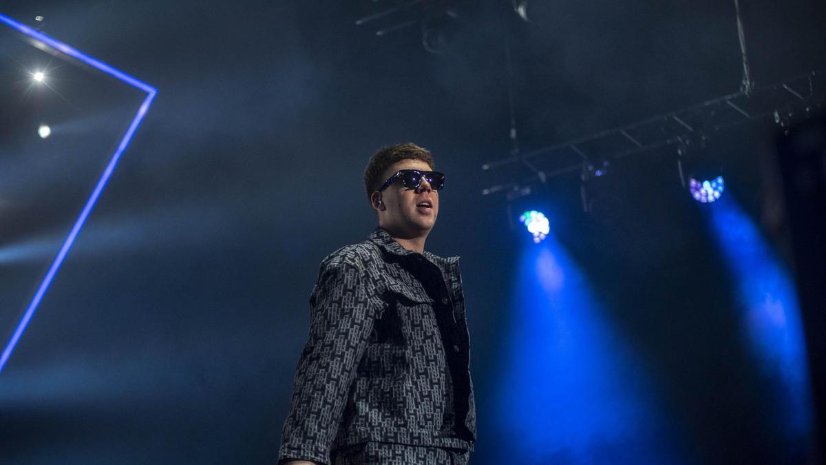 Concierto del cantante Quevedo en el Coliseum de A Coruña.