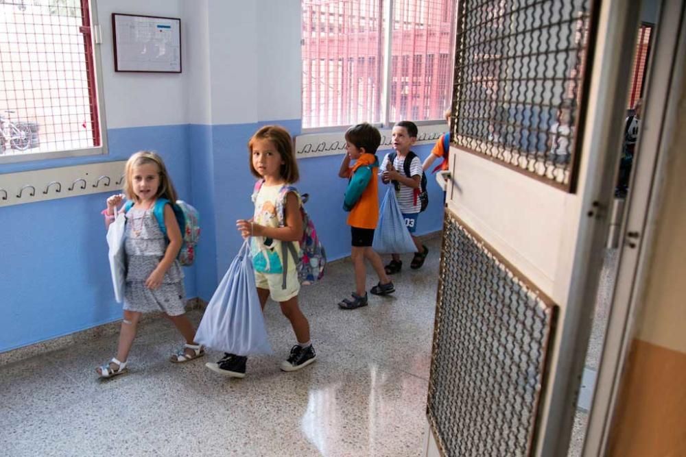 Primer día de colegio