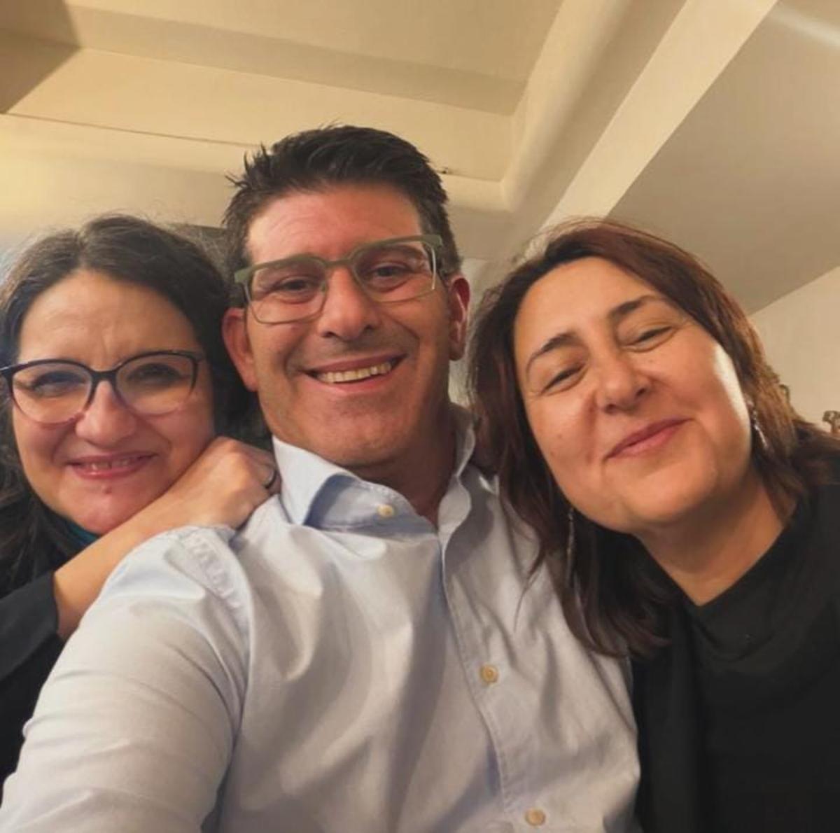 Rodríguez, Oltra y Rosa Pérez juntos otra vez.