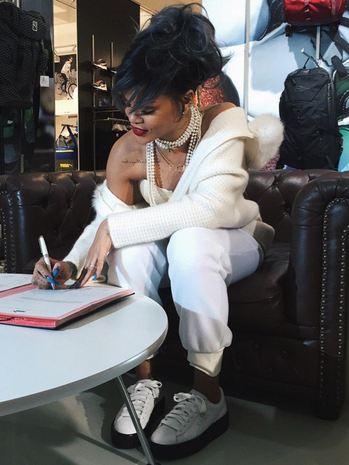 Rihanna, directora creativa de Puma
