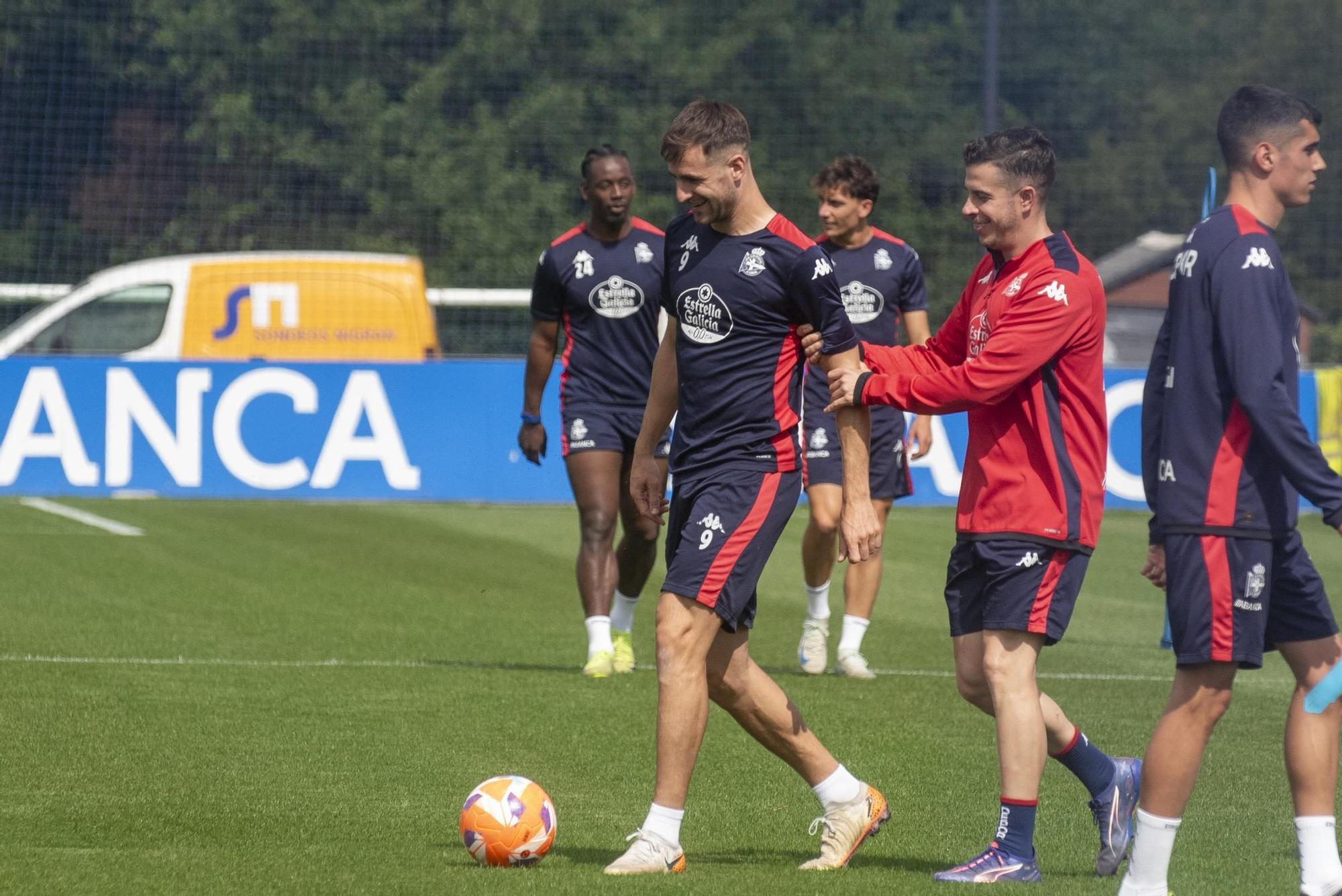 El Dépor empieza a preparar sin Eddahchouri su visita a Zaragoza