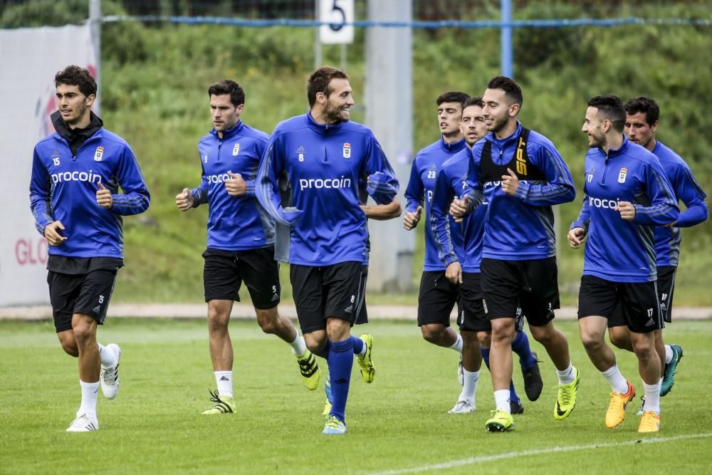 Entrenamiento del Real Oviedo