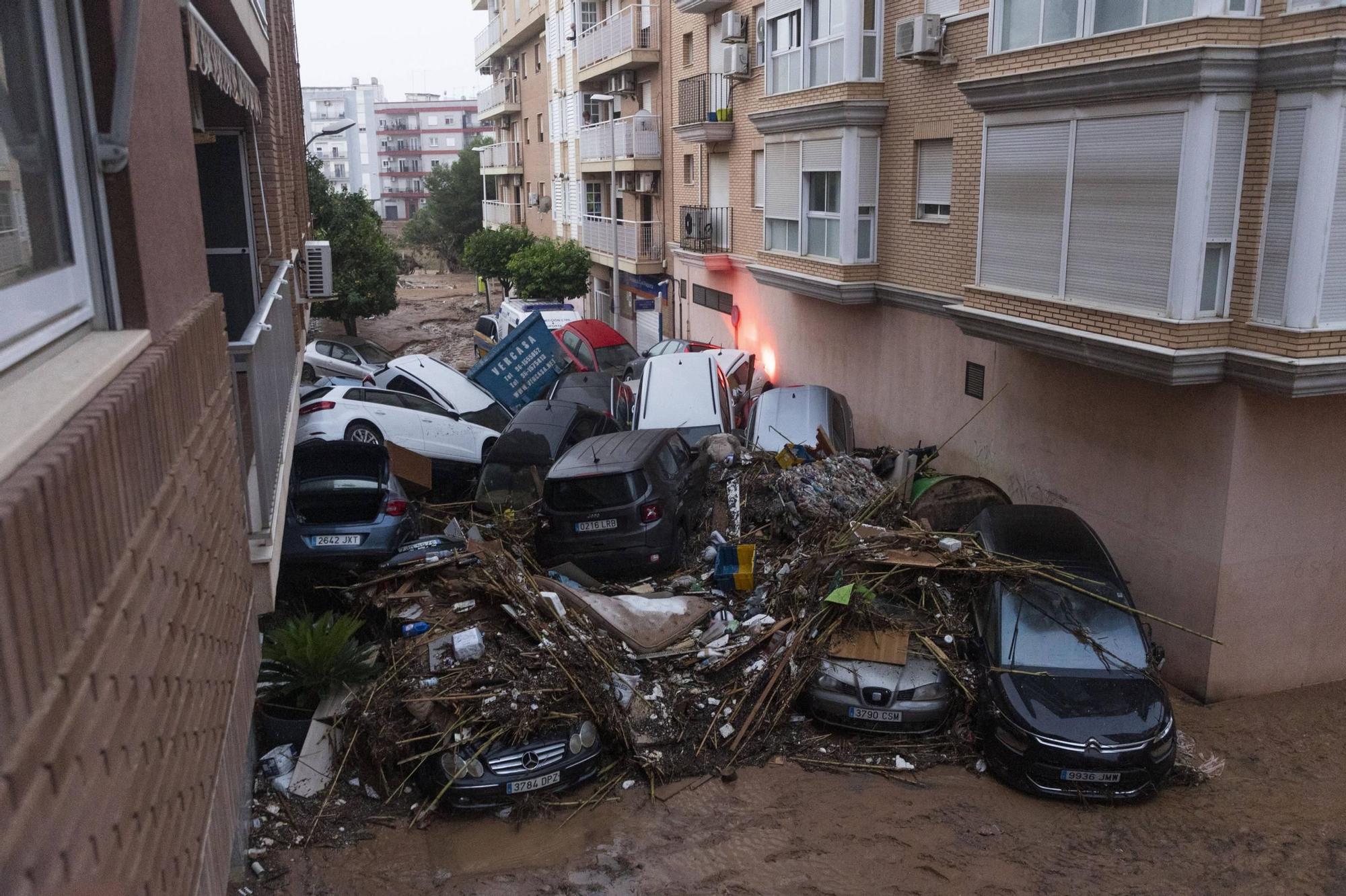 La devastación en Paiporta tras la catástrofe