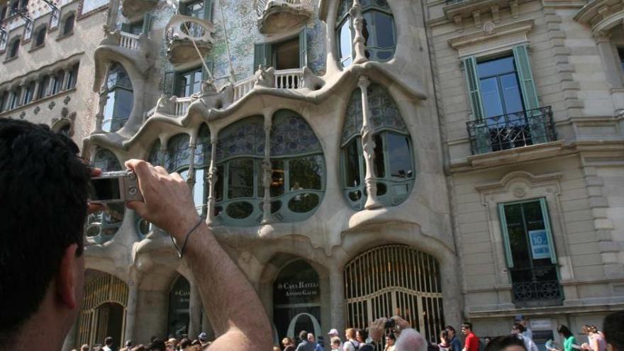 La casa Batlló, una de les més conegudes obres d&#039;Antoni Gaudí