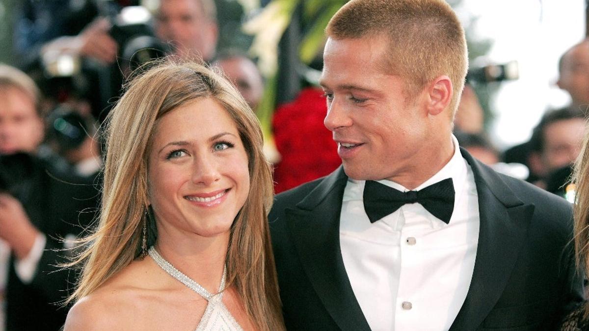 Jennifer Aniston y Brad Pitt