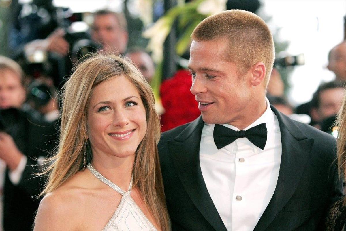 Jennifer Aniston y Brad Pitt