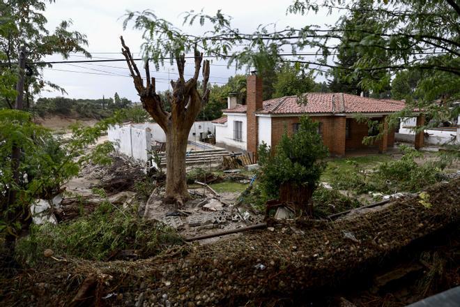 Daños causados por la lluvia en la Comunidad de Madrid