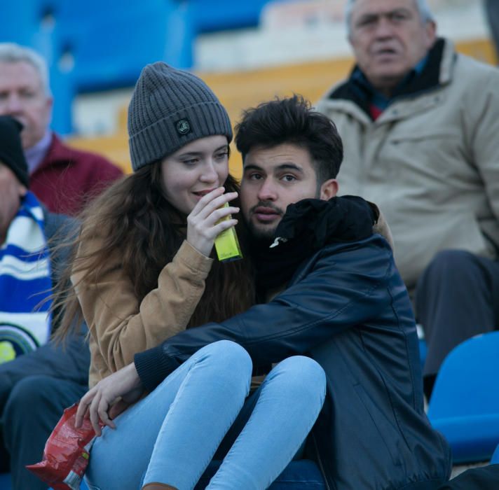 La primera parte acabó sin goles de milagro ya que el Mestalla dispuso de tres ocasiones claras y el Hércules de dos.