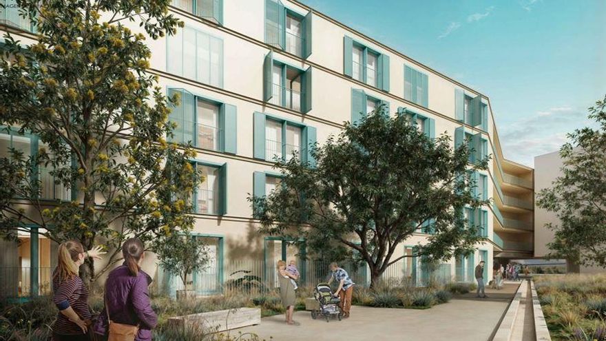 Propuesta de Locare para el inmueble proyectado en Bisbe Arnau Albertí.