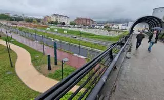 La nueva entrada a Oviedo y su senda verde toman forma para estrenarse "en semanas"