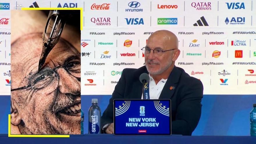 De la Fuente sobre el tatuaje que han prometido hacerse algunos jugadores: "Se han equivocado"