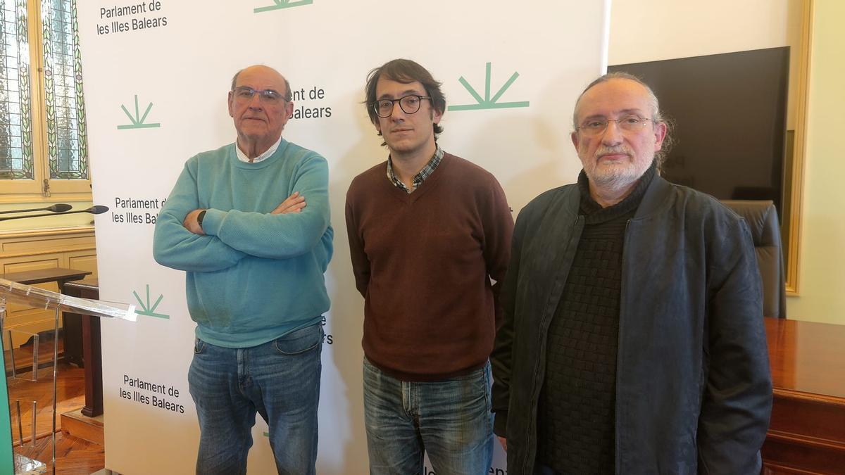 Comparecencia conjunta de Moragues, Negueruela y Talaya en el Parlament