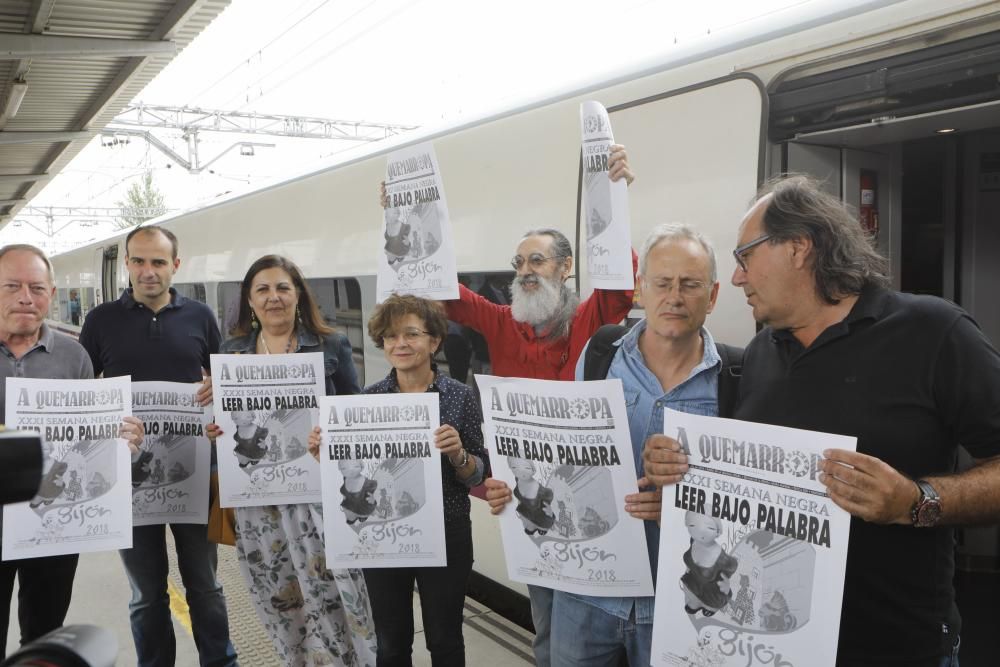 El Tren Negro y la Semana Negra llegan a Gijón