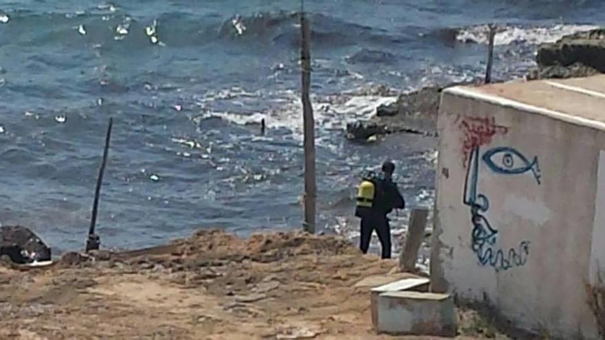 Bombas en la playa de ses Covetes