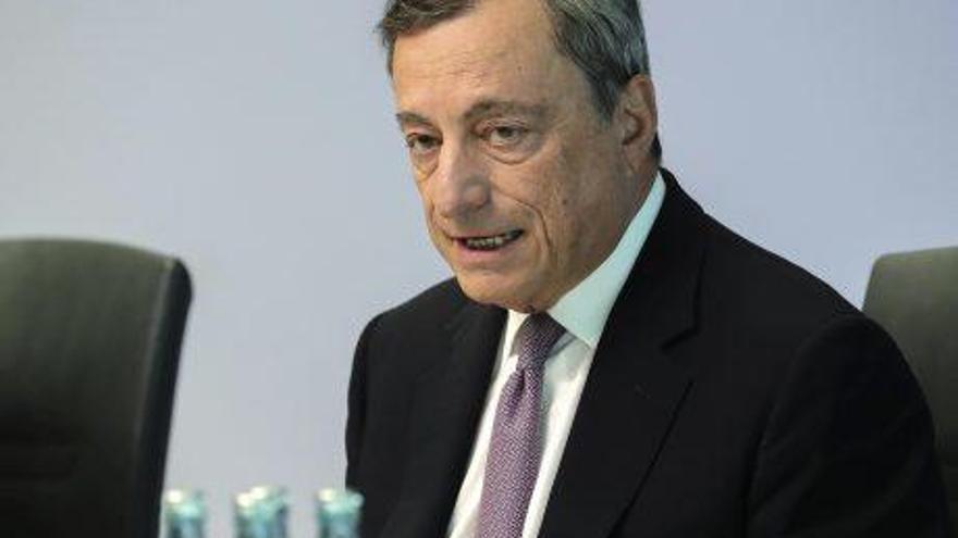 El president del Banc Central Europeu, Mario Draghi