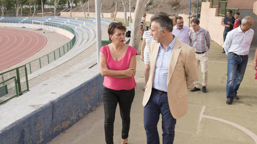 El Cabildo destina 200.000 euros a la rehabilitación del polideportivo de Los Llanos