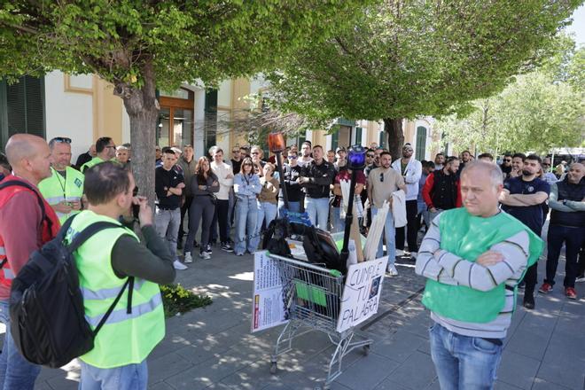 Más de un centenar de agentes de la Policía Local de Palma reclaman la puesta en marcha del Plan de Ordenación del cuerpo
