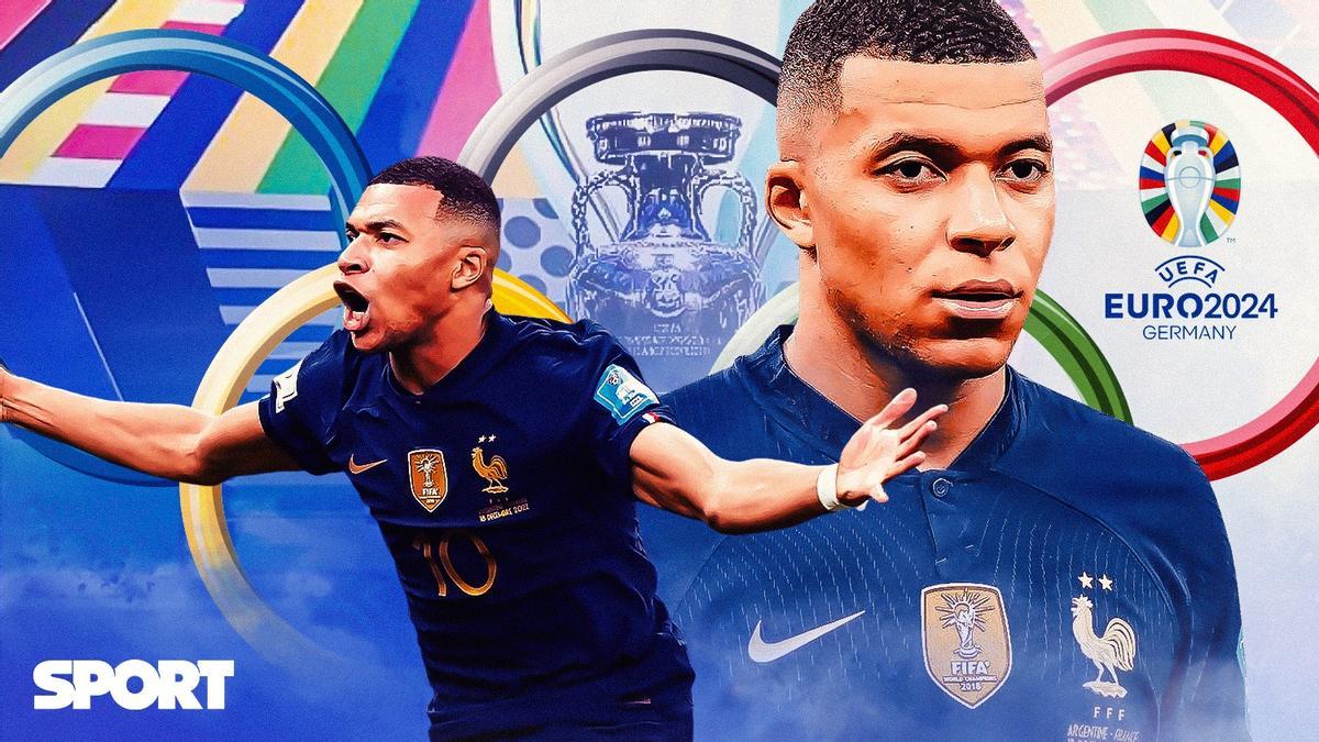 Mbappé, entre Juegos Olímpicos y Eurocopa