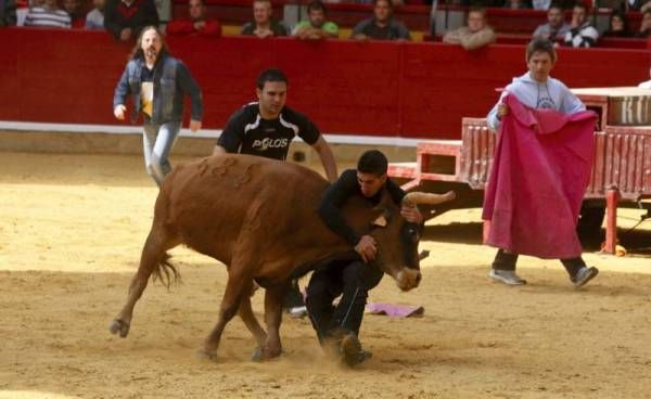 Vaquillas y rejones en la Feria San Jorge