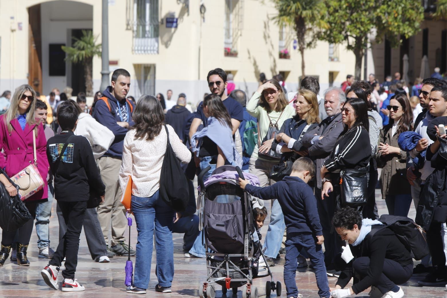 Llenazo en València durante el Sábado Santo