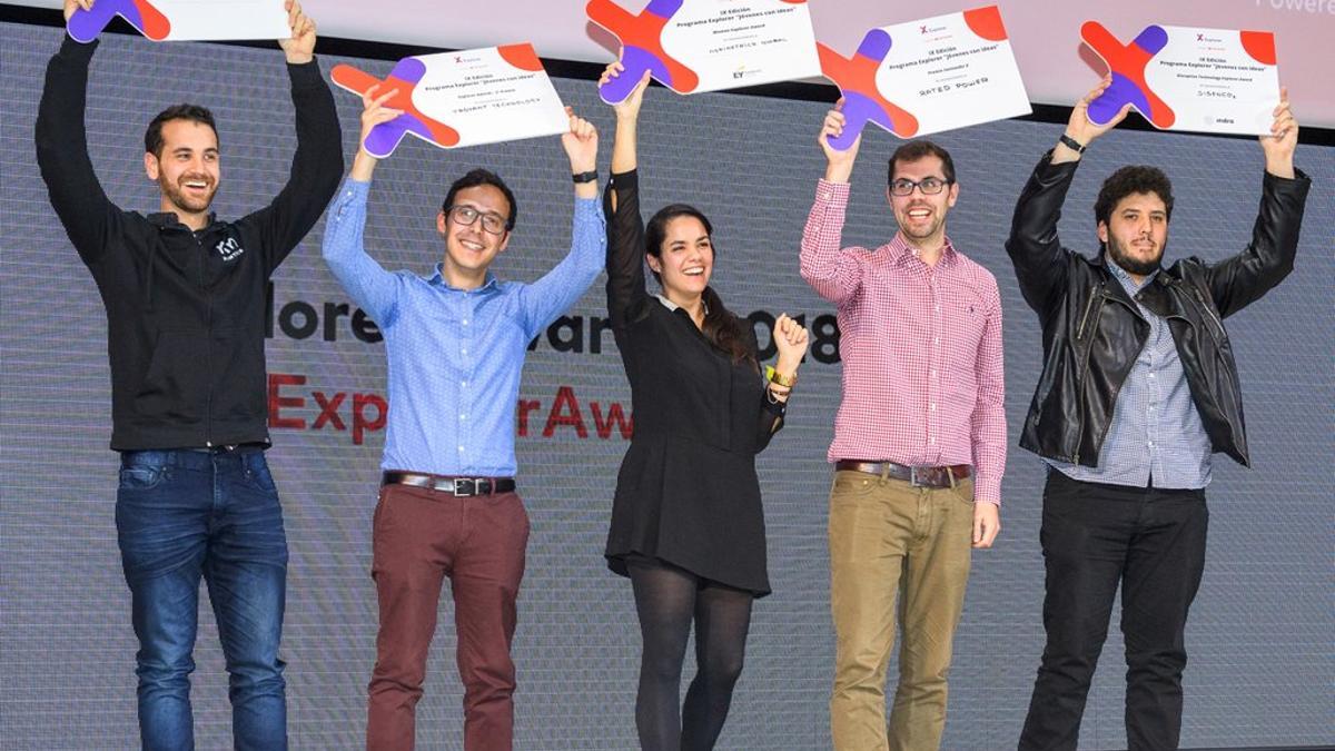 Los premiados en los Explorer Awards 2018