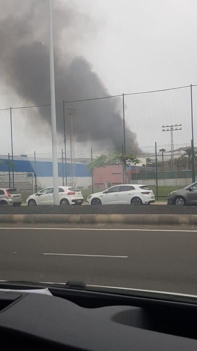 Incendio en El Sebadal