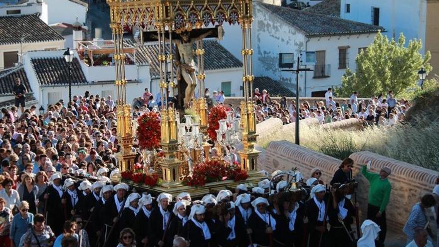 Imagen de la procesión del Señor de la Salud y de las Aguas, patrón de Antequera.