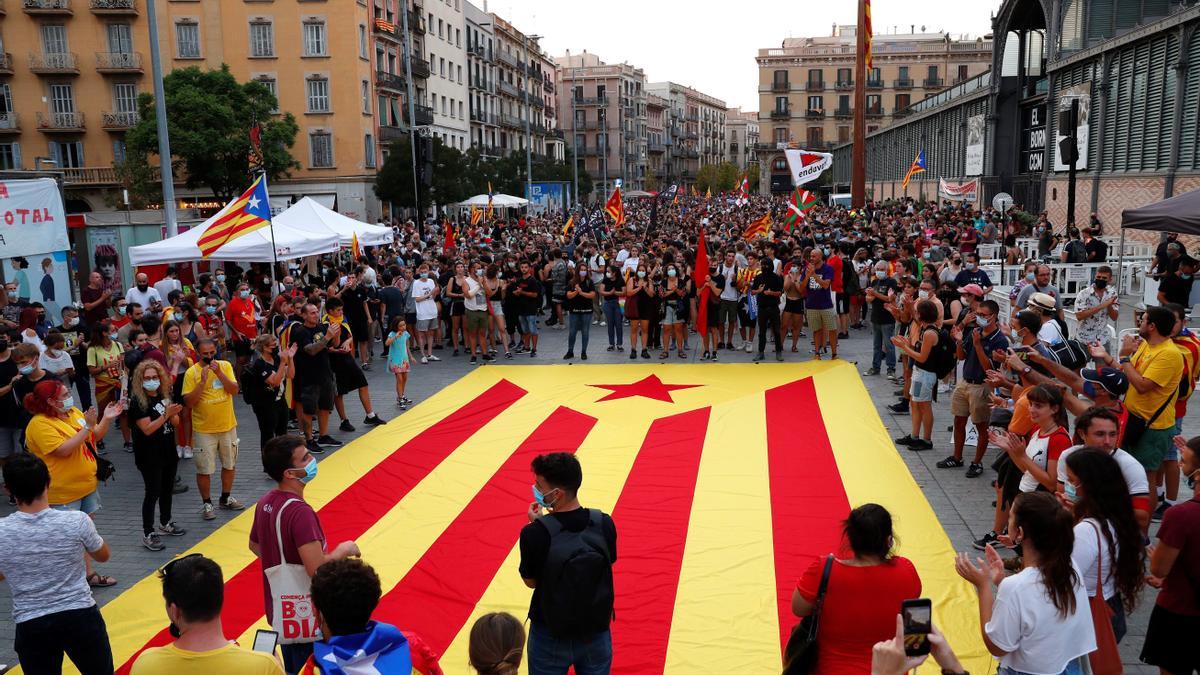 Les millors imatges de la Diada 2021 | La manifestació de l'11-S a Barcelona