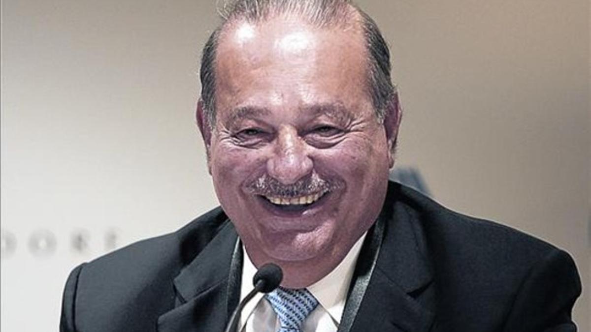 Carlos Slim 3 Una de las mayores fortunas del mundo, propietario de Imbursa, será uno de los patronos de la fundación.