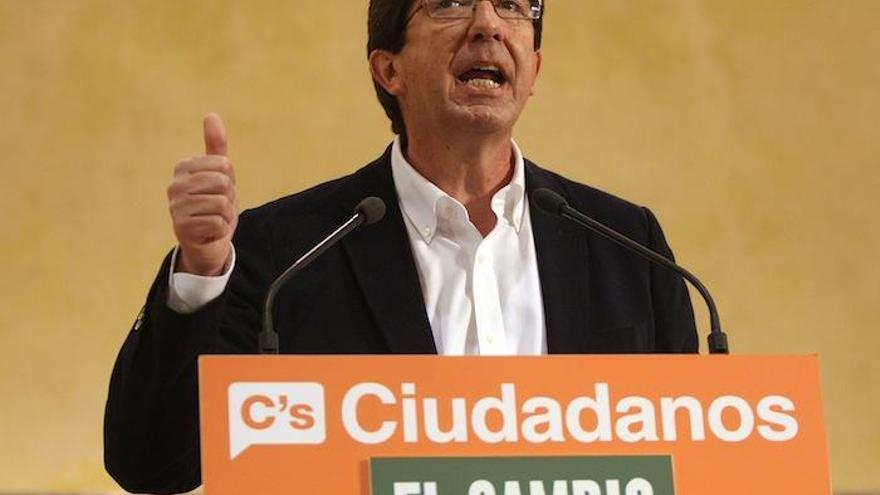 Juan Marín estará al frente de Ciudadanos en Andalucía.