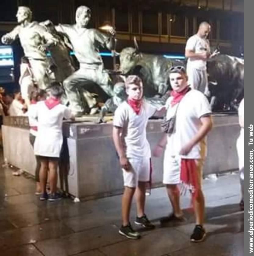 Castellonenses en los #SanFermines2018