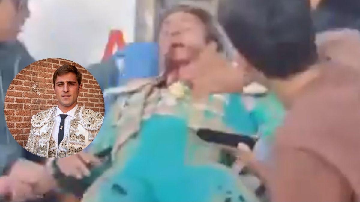 Jordi Pérez 'El Niño de las Monjas' es trasladado en ambulancia tras la cornada en Perú