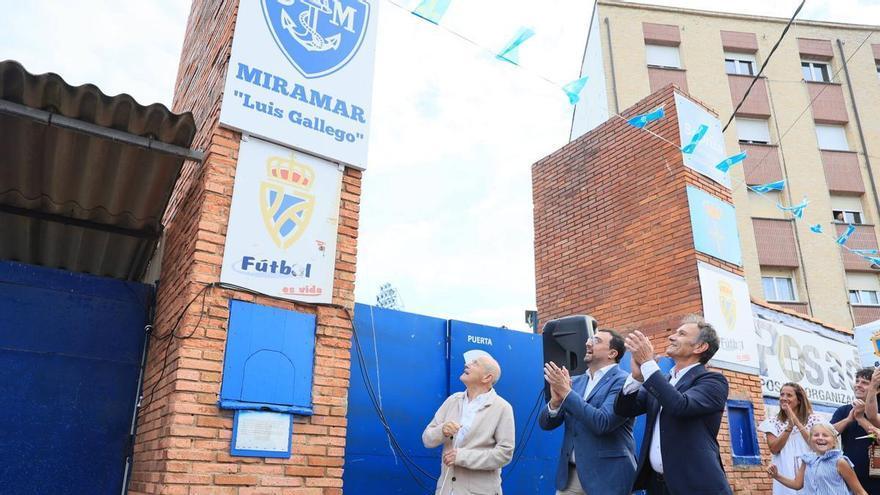 Luis Gallego ya es eterno en Miramar: "Eres historia del club y un emblema de Luanco"