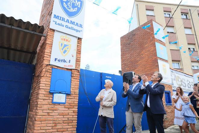 Luis Gallego ya es eterno en Miramar: "Eres historia del club y un emblema de Luanco"