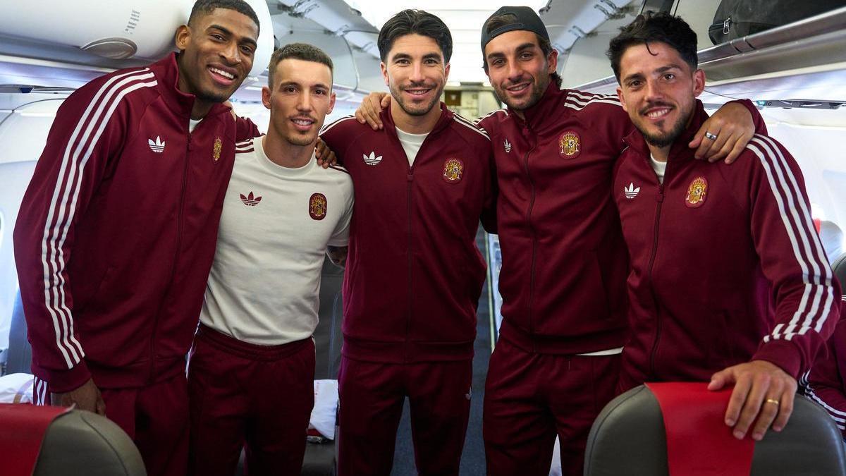 LOS CINCO VALENCIANOS EN LA SELECCIÓN