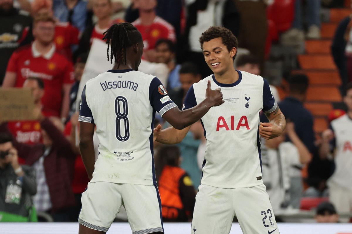 Final de la Europa League: Tottenham Hotspur - Manchester United.