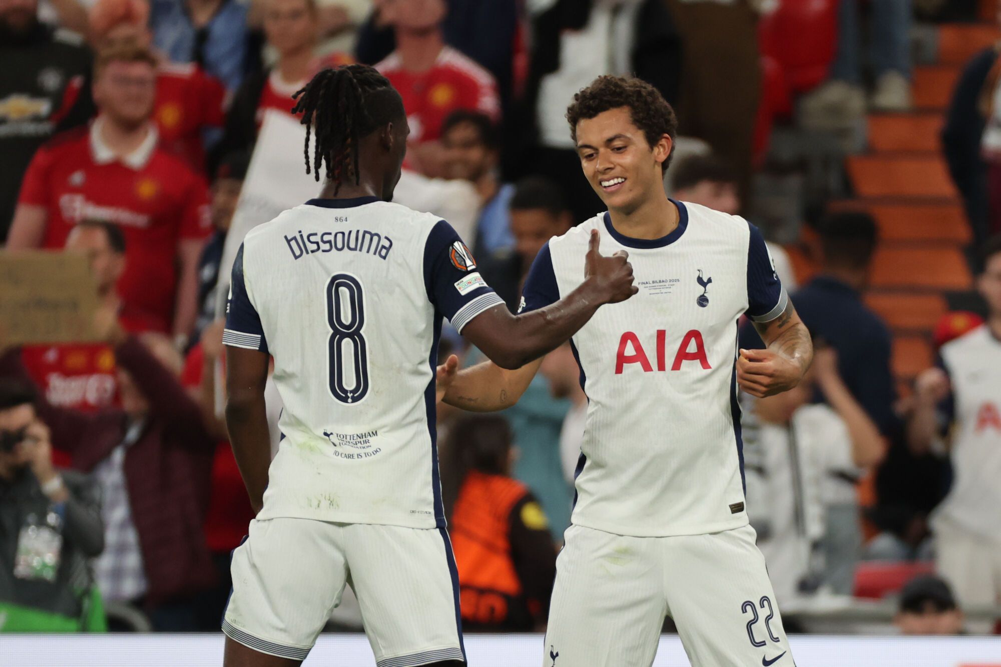 Final de la Europa League: Tottenham Hotspur - Manchester United.