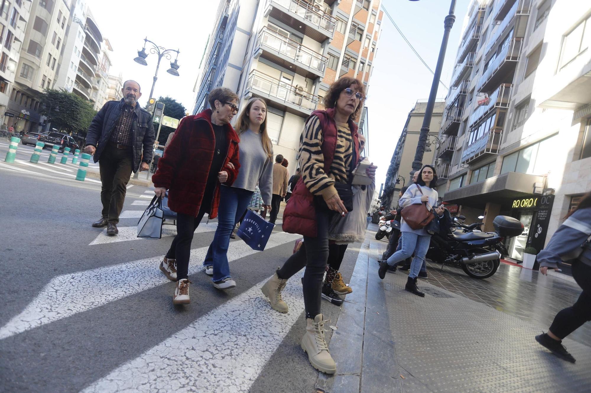 València, a reventar por la Navidad y el buen tiempo