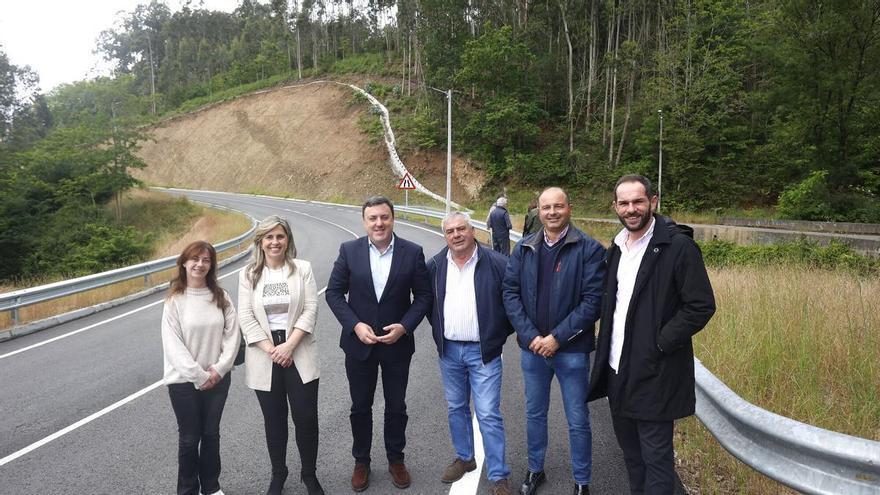 Carral tiene un nuevo puente para conectarlo con Meirama