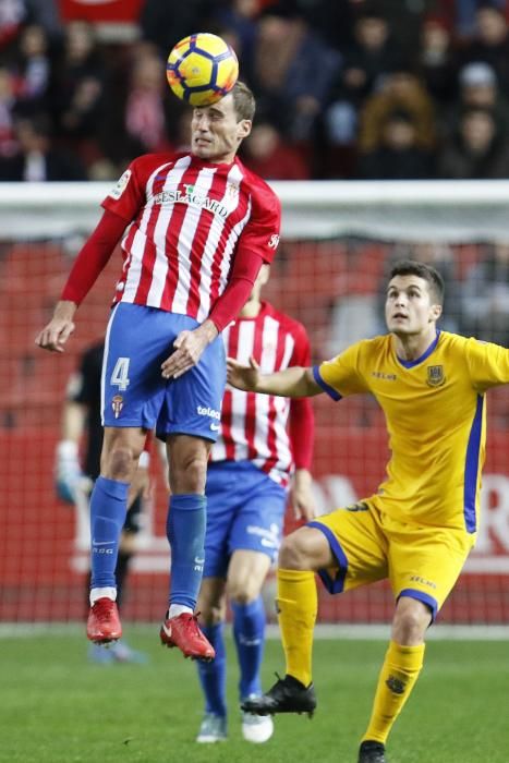 El partido entre el Sporting y el Alcorcón, en imágenes