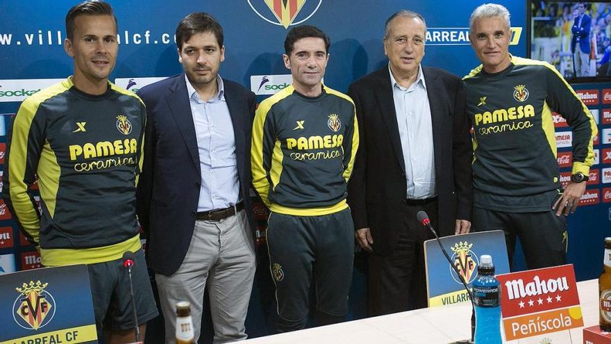 Marcelino: &quot;Nos gusta cómo hace las cosas el Villarreal y por eso seguimos&quot;