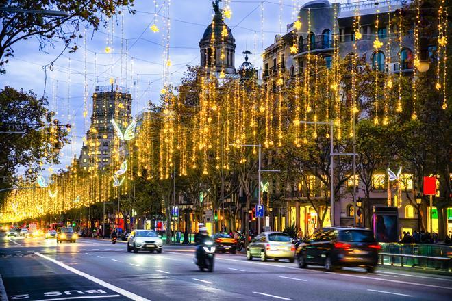 Decoraciones en Paseo de Gracia