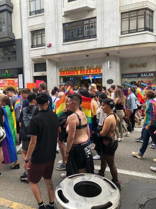 Oviedo sale a la calle para celebrar la fiesta del Día del Orgullo LGTB