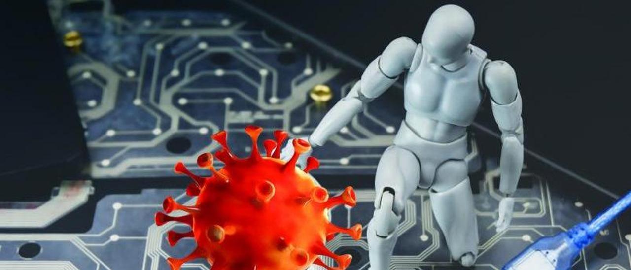 Inteligencia artificial contra el virus