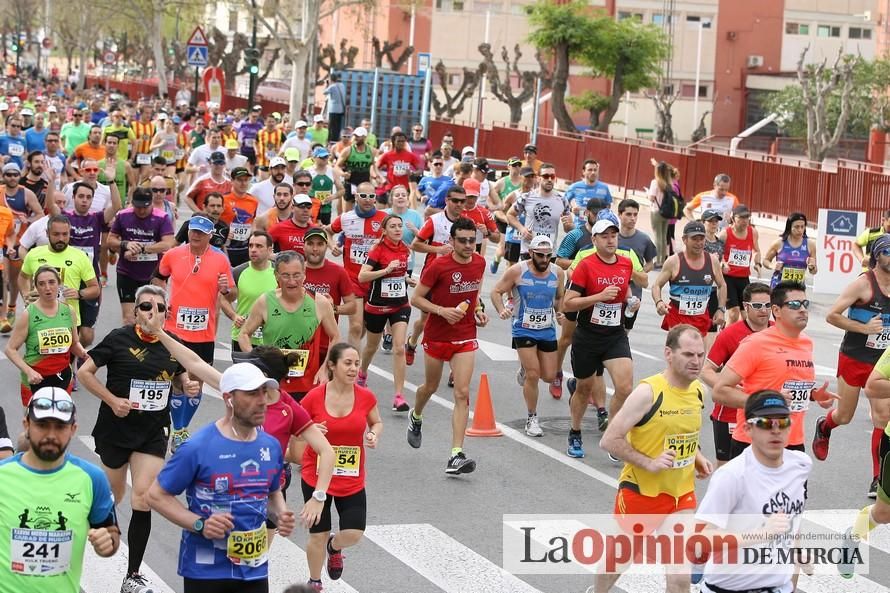 Media Maratón de Murcia: salida