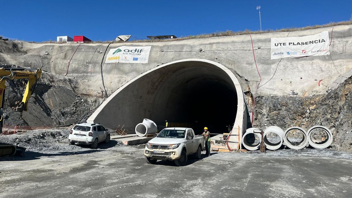 Entrada al túnel del Terzuelo.
